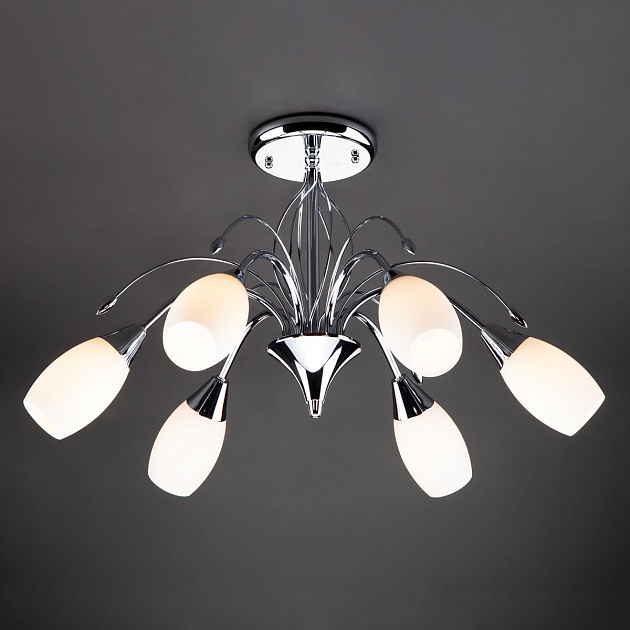 Потолочная люстра Eurosvet 22080/6 хром Фото № 3