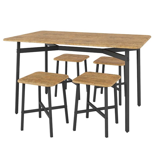 Кухонный стол Мебелик Кросс 007865 изображение 3 Кухонный стол Мебелик Кросс 007865 Фото № 3