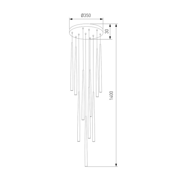 Подвесная люстра TK Lighting 10114 Piano изображение 2 Подвесная люстра TK Lighting 10114 Piano Фото № 2
