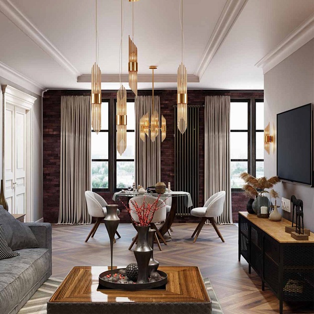 Подвесной светильник Odeon Light Hall Flambi 4847/2 изображение 3 Подвесной светильник Odeon Light Hall Flambi 4847/2 Фото № 3