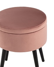 Пуф Stool Group Клайс велюр пыльно-розовый vd-clays-b15 3
