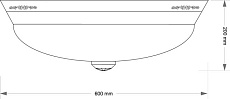 Потолочная люстра KUTEK BELLAGIO BEL-PL-3(BN) 1