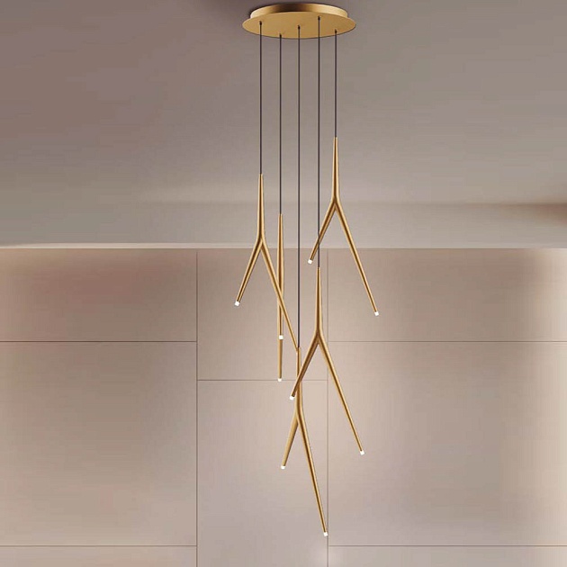 Подвесная люстра Mantra Arrecife 9364+9229 (5L) Фото № 1