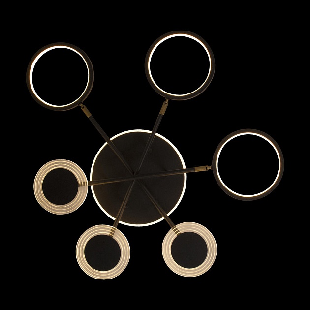 Потолочная светодиодная люстра Loft IT Megan 10164S Black изображение 3 Потолочная светодиодная люстра Loft IT Megan 10164S Black Фото № 3