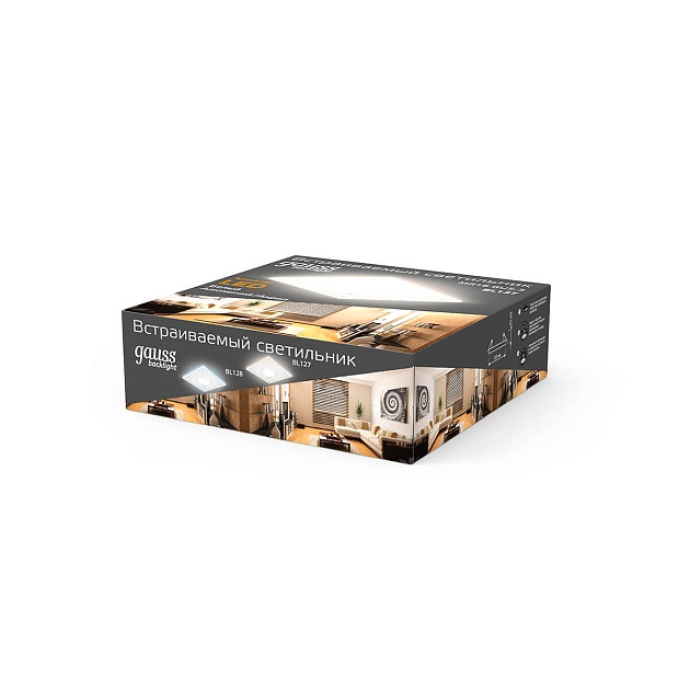 Встраиваемый светильник Gauss Backlight BL127 изображение 4 Встраиваемый светильник Gauss Backlight BL127 Фото № 4