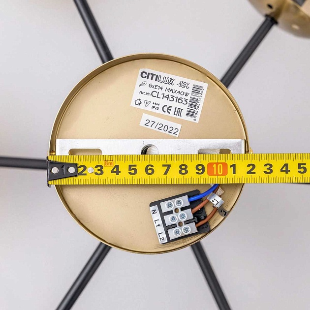 Потолочная люстра Citilux Шарлиз CL143163 Фото № 4