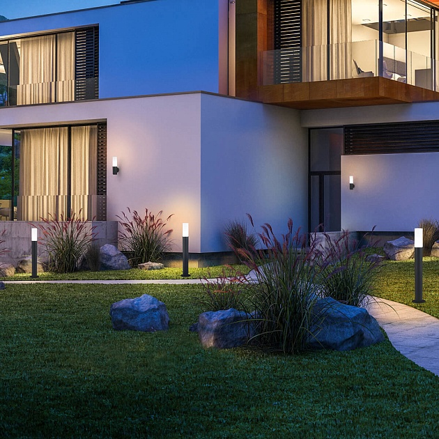 Уличный настенный светильник Elektrostandard 1418 Techno черный a049717 изображение 4 Уличный настенный светильник Elektrostandard 1418 Techno черный a049717 Фото № 4