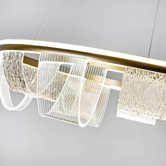 Подвесной cветильник LED4U L7706-800 GD Фото № 4