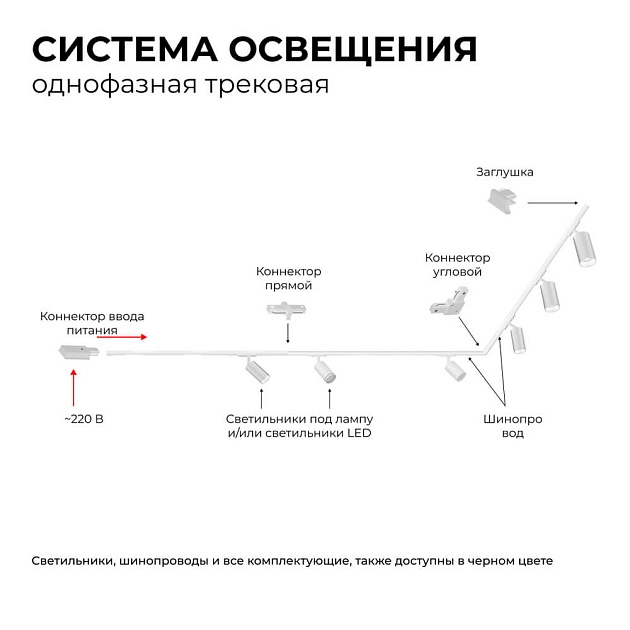Трековый светильник Apeyron 16-73 Фото № 11