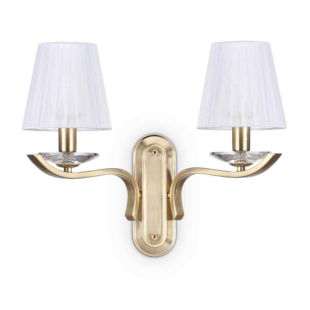 Бра Ideal Lux Pegaso AP2 Ottone Satinato 197708 изображение 1 Бра Ideal Lux Pegaso AP2 Ottone Satinato 197708 Фото № 1