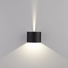 Уличный настенный светодиодный светильник Elektrostandard 1518 Techno LED Blade черный a038828 1