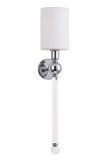 Бра Crystal Lux Mirabella AP1 Chrome/White 3
