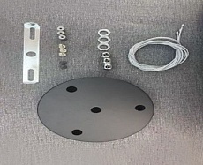 Потолочный светодиодный светильник Italline IT011-5023 black 3