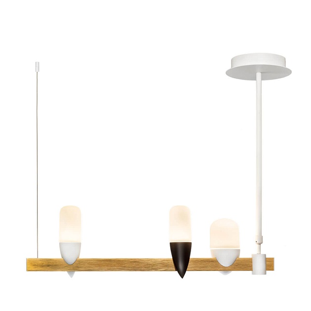 Подвесная светодиодная люстра Loft IT Whisper 1028-3WH изображение 1 Подвесная светодиодная люстра Loft IT Whisper 1028-3WH Фото № 1