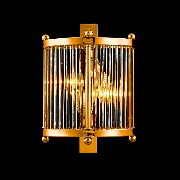 Настенный светильник Crystal Lux Tadeo AP2 Gold/Transparente Фото № 3