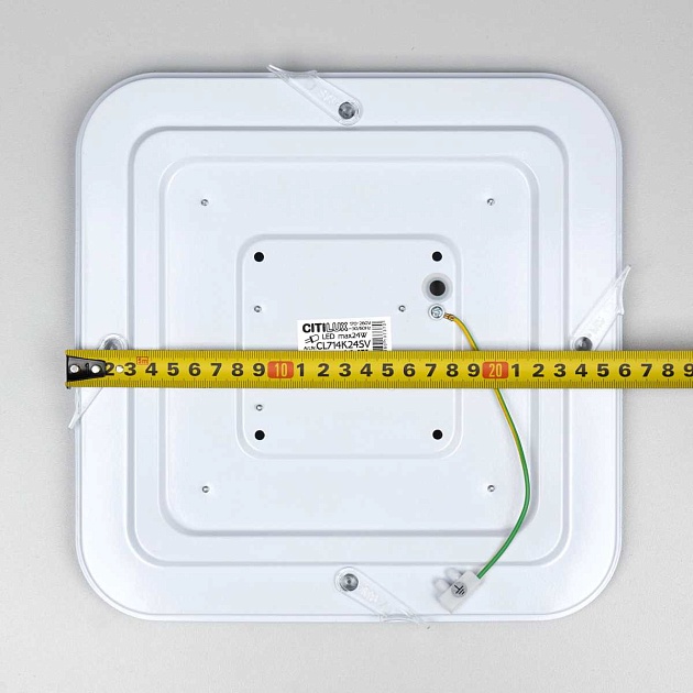 Потолочный светодиодный светильник Citilux Симпла CL714K24SV изображение 6 Потолочный светодиодный светильник Citilux Симпла CL714K24SV Фото № 6