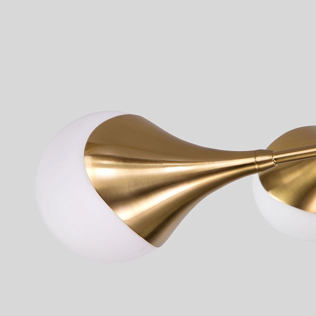 Подвесная люстра Eurosvet Calyx 60168/8 латунь Фото № 3