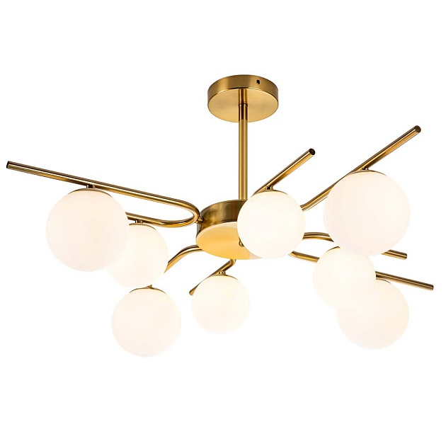 Потолочная люстра Escada Sphere 642/8P Brass Фото № 1