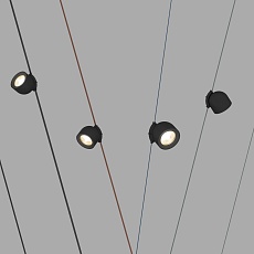 Трековый светодиодный светильник Denkirs Belty Spot DK5541-BK 3