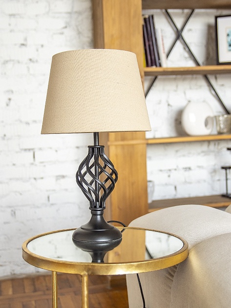 Настольная лампа Lucia Ковка черная 432 4606400510758 изображение 4 Настольная лампа Lucia Ковка черная 432 4606400510758 Фото № 4