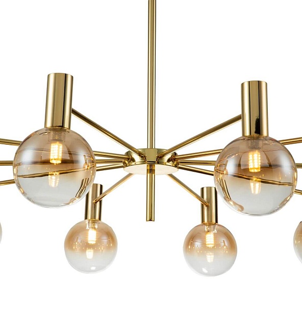 Подвесная люстра Indigo Collana 13015/10R Gold V000221 изображение 3 Подвесная люстра Indigo Collana 13015/10R Gold V000221 Фото № 3