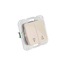 DEA Выключатель для жалюзи 2кл с/у 10А мех. Беж KRANZ KR-78-0239 2