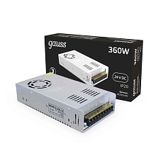 Блок питания Gauss 360W 24V IP20 202002400 1