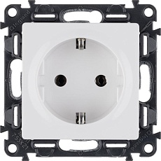 Розетка 2К+З Legrand Valena Life 16A 250V белая 753421