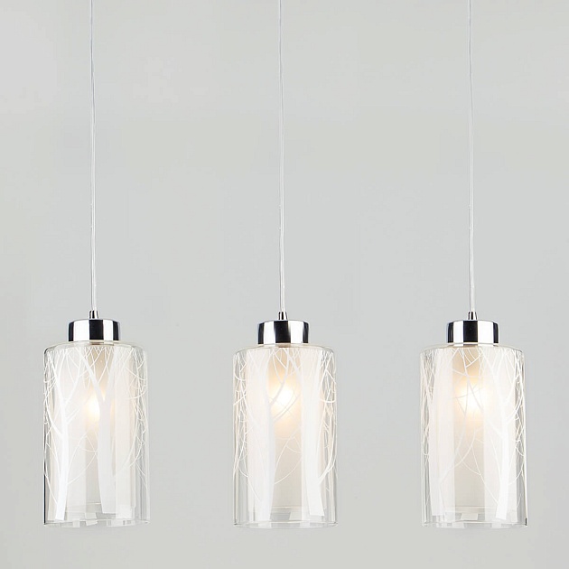 Подвесной светильник Eurosvet 50001/3 хром Фото № 1