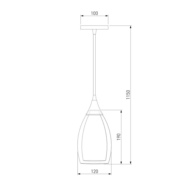 Подвесной светильник Eurosvet 50085/1 золото изображение 2 Подвесной светильник Eurosvet 50085/1 золото Фото № 2