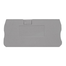 Торцевая заглушка для ЗНИ LD572 4 мм² (JXB PT4), серый LD581-1-40 49265 2