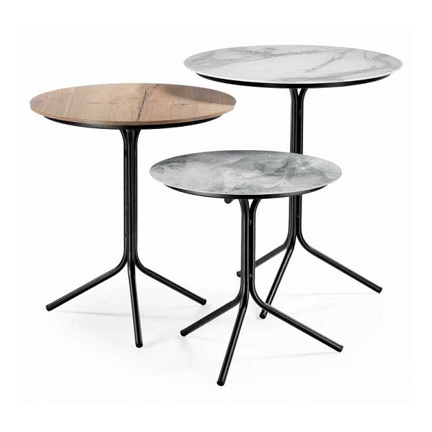 Комплект журнальных столиков Woodville Рускус (3шт) 500013 Фото № 1