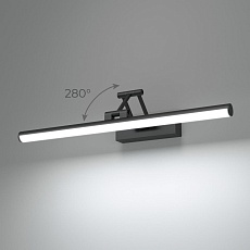 Подсветка светодиодная для зеркал/картин Elektrostandard Monza 40128/LED черная a064137 1
