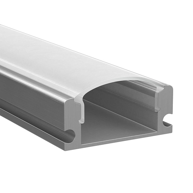 Профиль Lightstar Profiled с прямоугольным рассеивателем для лент, 2 м 409429 изображение 1 Профиль Lightstar Profiled с прямоугольным рассеивателем для лент, 2 м 409429 Фото № 1