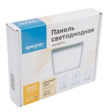 Накладная светодиодная панель Apeyron 06-43 3