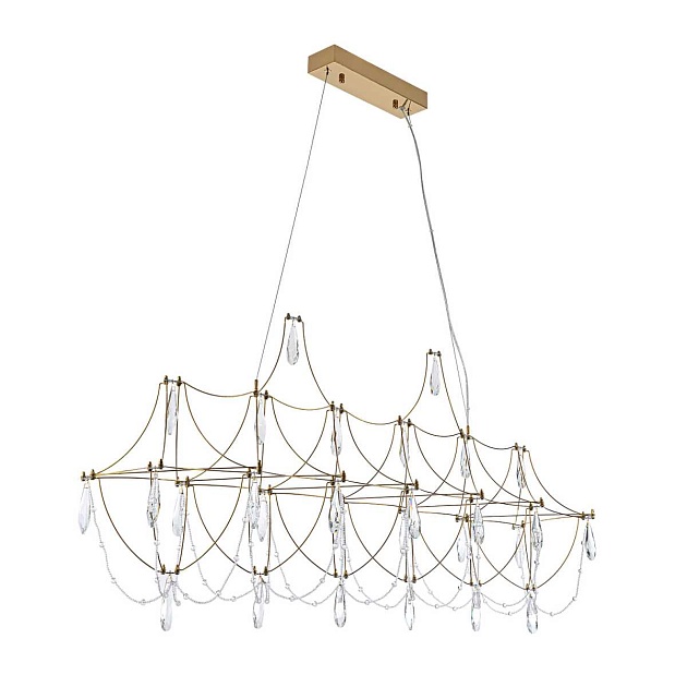 Подвесная светодиодная люстра Modelux Premium ML.5603.1200P BS Фото № 1
