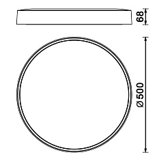 Потолочный светодиодный светильник Mantra Cumbuco II 8838 1
