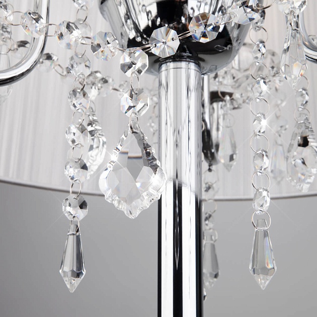 Торшер Eurosvet 2045/3F хром/белый Фото № 4