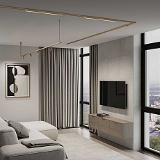 Трековый светильник Elektrostandard Brass Line a071849 3