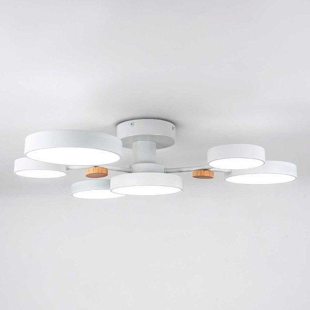 Потолочный cветильник LED4U L3201-700 WT изображение 5 Потолочный cветильник LED4U L3201-700 WT Фото № 5