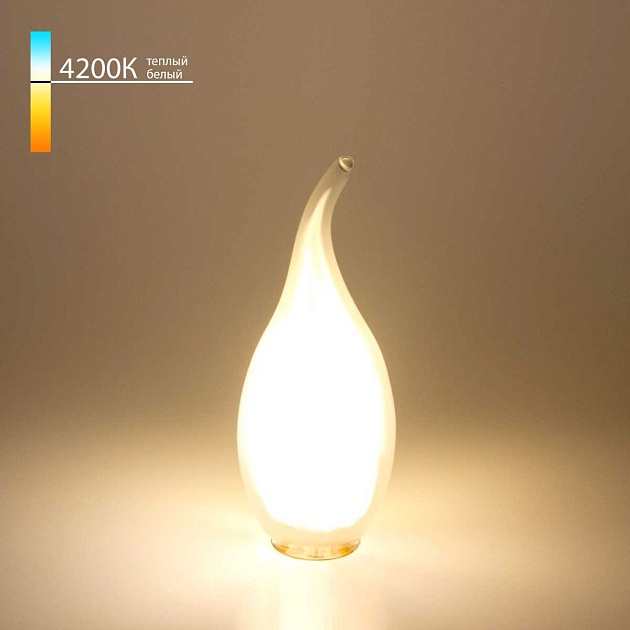 Лампа светодиодная Elektrostandard E14 7W 4200K матовая a049137 Фото № 1
