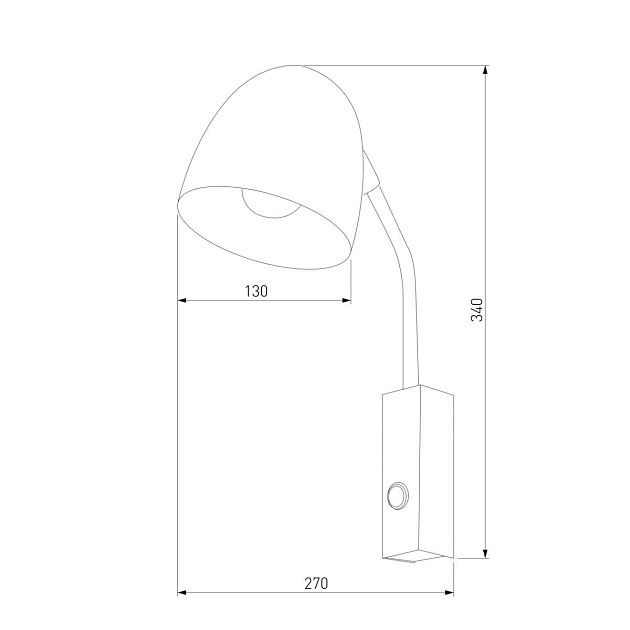 Бра TK Lighting 4167 Soho Black изображение 2 Бра TK Lighting 4167 Soho Black Фото № 2
