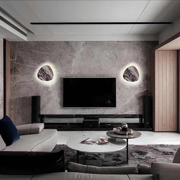 Бра Crystal Lux BILBAO AP10W LED D300 WHITE Фото № 3