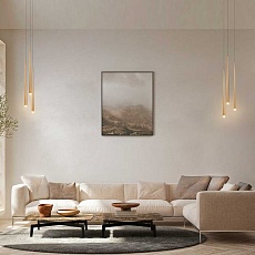 Подвесной светодиодный светильник Maytoni Cascade MOD132PL-L18BK 1