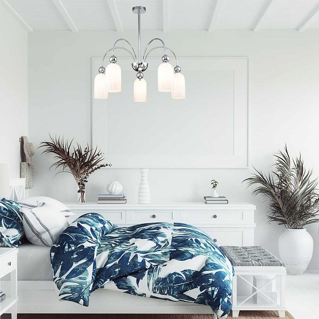 Потолочная люстра Escada ODE 686/5PL Chrome изображение 3 Потолочная люстра Escada ODE 686/5PL Chrome Фото № 3