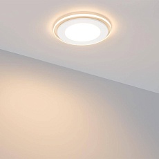 Встраиваемый светодиодный светильник Arlight LT-R96WH 6W Day White 014928 2