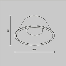 Линза Maytoni Technical Focus Led LensD60-60 2