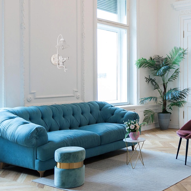 Бра Arte Lamp Amur A1133AP-1WG изображение 5 Бра Arte Lamp Amur A1133AP-1WG Фото № 5