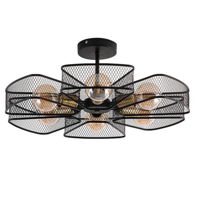 Потолочная люстра Arte Lamp Maasym A7044PL-6BK Фото № 1