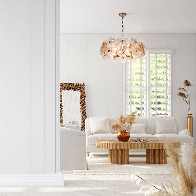 Подвесная люстра Maytoni Aster MOD007PL-10G Фото № 12